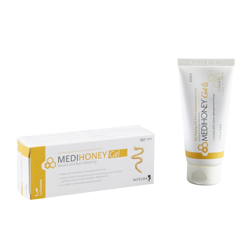 Wound and Burn Dressing MEDIHONEY® Gel 1.5 oz. Tube Sterile ...